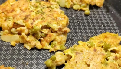 Galettes légumes et Thon