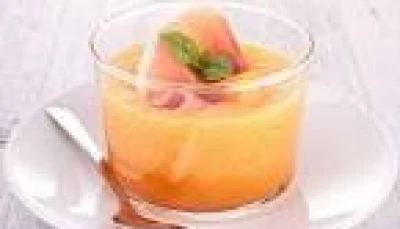 Gaspacho de melon & jambon cru