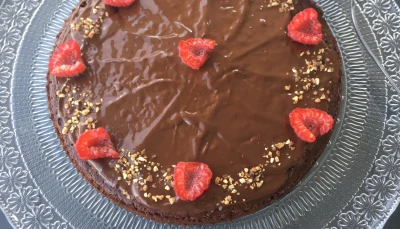 Gâteau au chocolat à la tomate