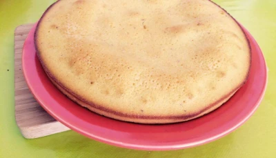 Gâteau au chocolat blanc