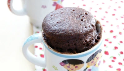 Gâteau au chocolat en 3mn au micro-onde
