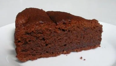 Gâteau au chocolat en poudre sans oeuf