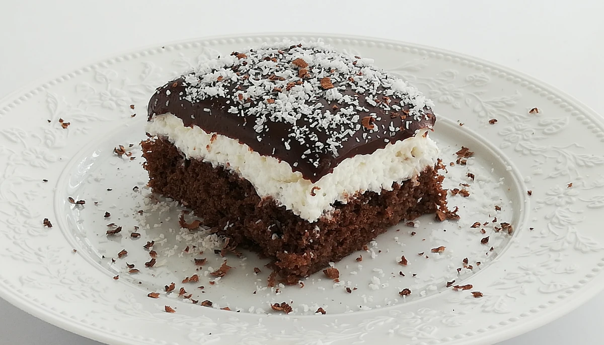 Gâteau au Chocolat et Noix de Coco