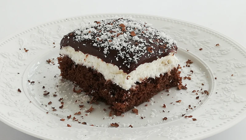 Gâteau au Chocolat et Noix de Coco