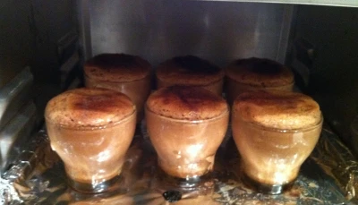 Gâteau au chocolat express (dans un verre)