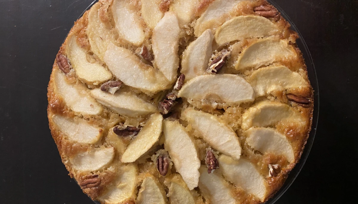 Gâteau aux noisettes & aux pommes 🌰🍏
