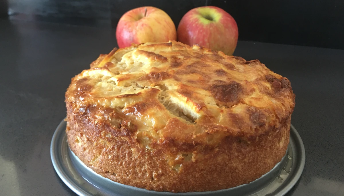 Gâteau aux pommes sans beurre