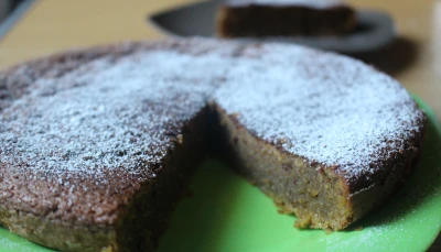 Gâteau chocolat praliné et amande