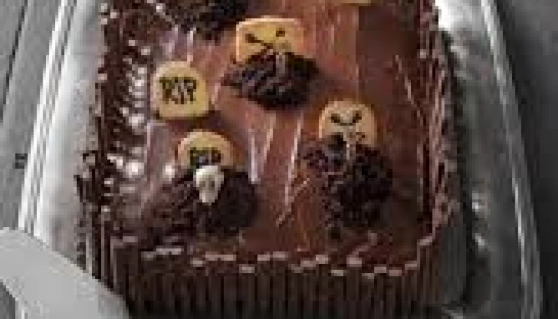 gâteau cimetière pour Halloween