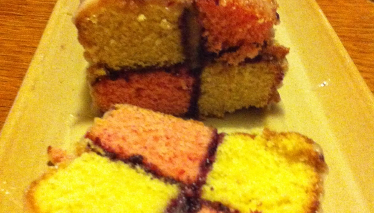 Gâteau damier