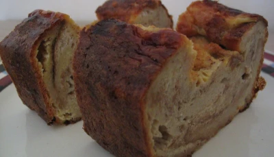 Gâteau de pain perdu