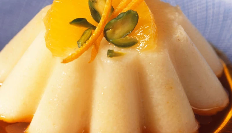 Gâteau de semoule aux oranges