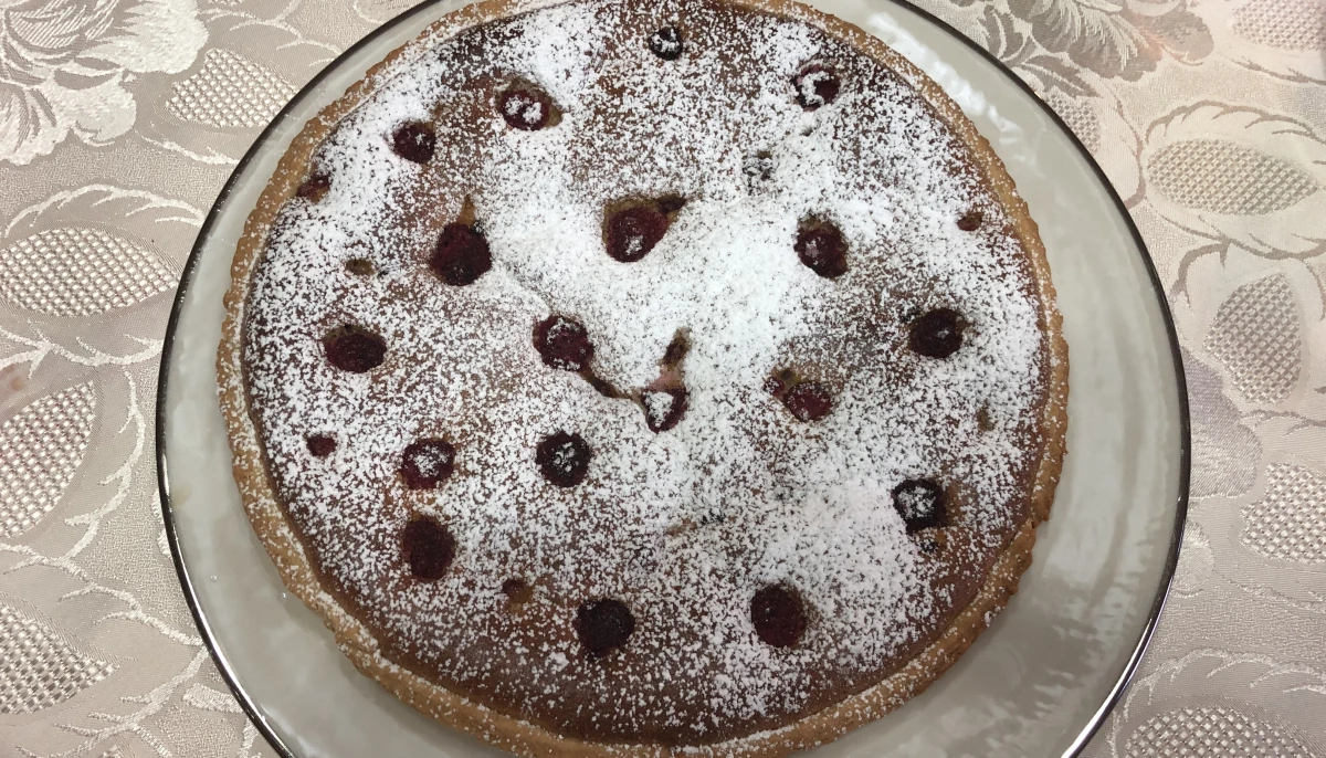 Gâteau d'été à la framboise
