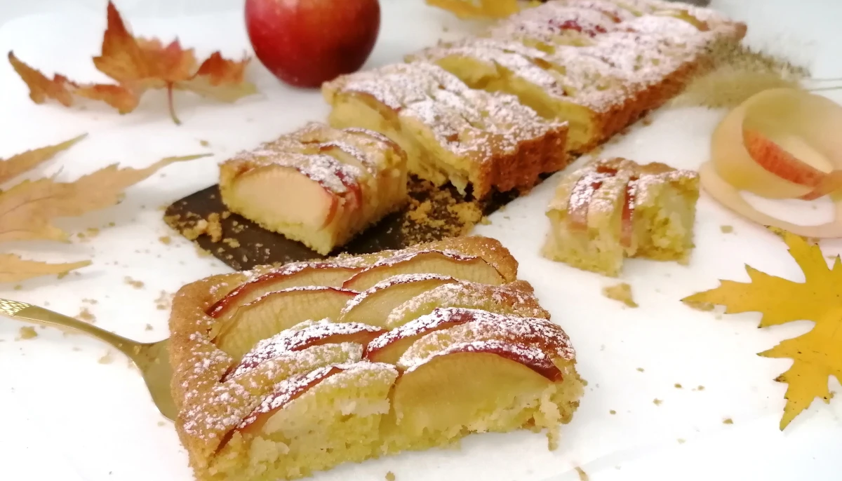 Gâteau façon tarte aux pommes