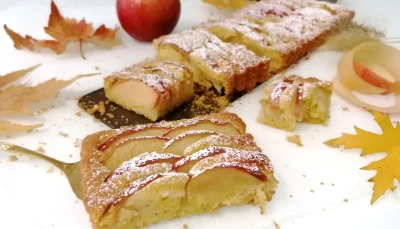 Gâteau façon tarte aux pommes