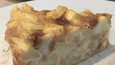 Gâteau fondant pommes-spéculoos