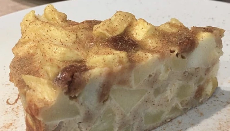 Gâteau fondant pommes-spéculoos