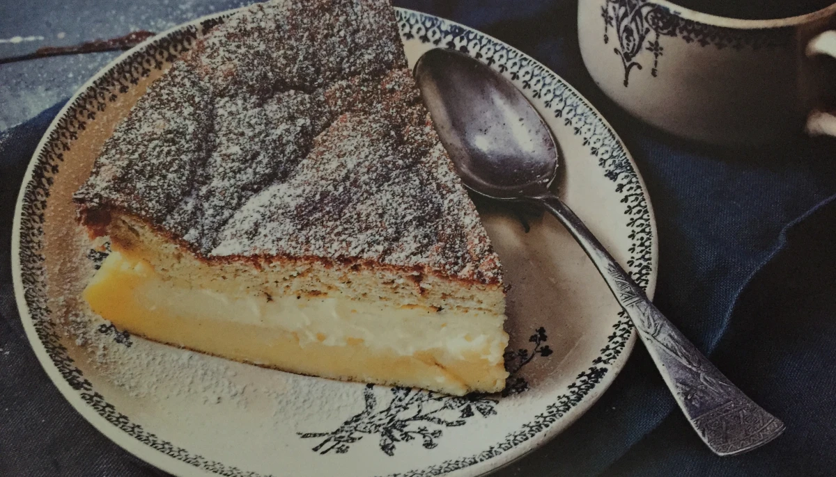 Gâteau magique à la vanille