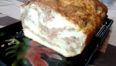 Gâteau marbré pomme / spéculoos