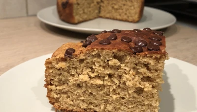 Gâteau moelleux cacahuète-chocolat