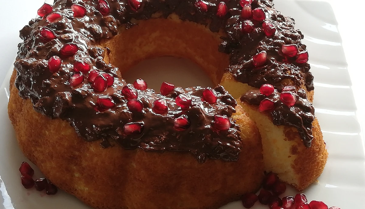 Gâteau nappé hyper gourmand