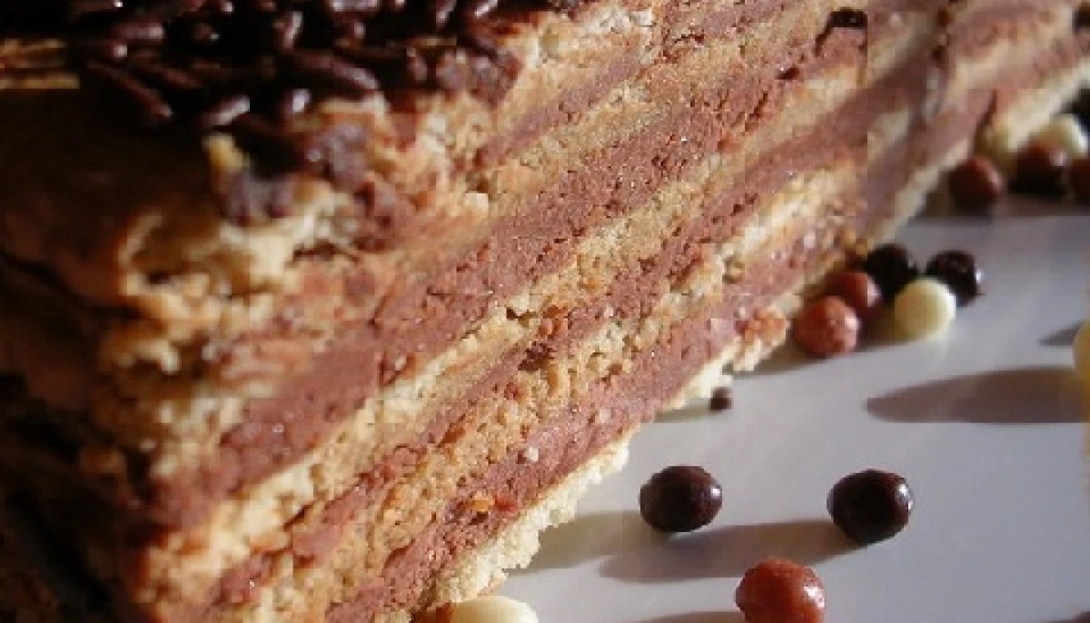 Gâteau petits bruns et chocolat