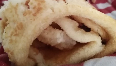 Gâteau roulé sans farine, sans oeufs