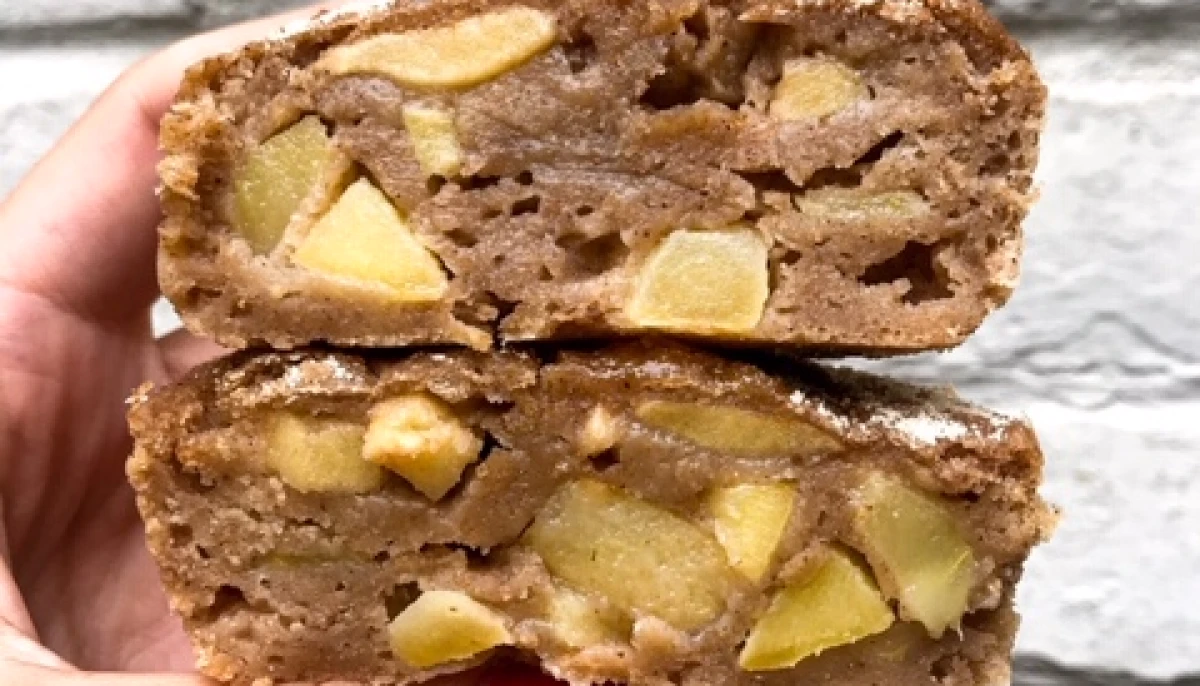 Gâteau vegan aux pommes
