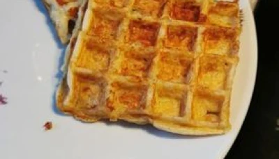 gaufres au potiron ( special haloween)
