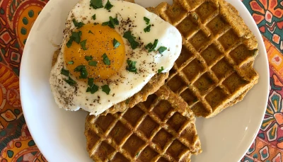 Gaufres de patate douce