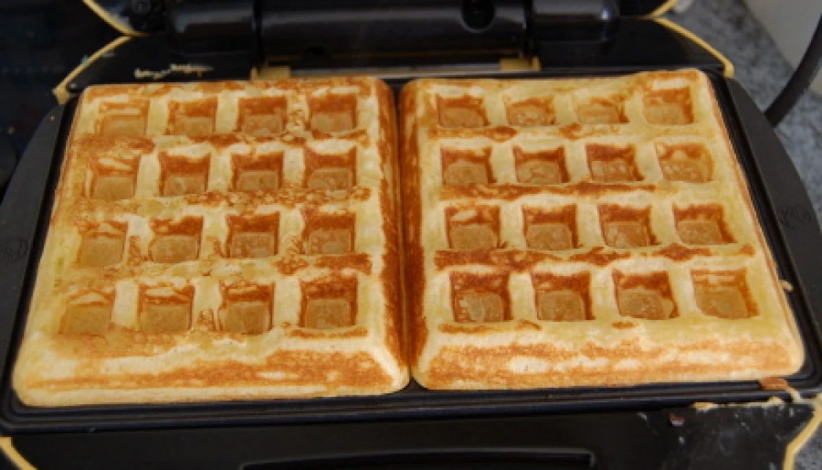 Gaufres traditionnellement délicieuses !