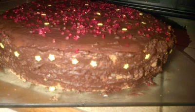 Génoise Choco-Violette