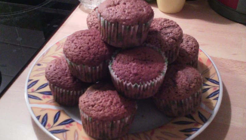 Génoises au chocolat