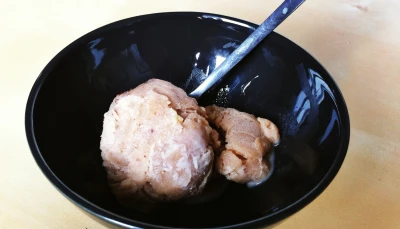 Glace à la crème de marron