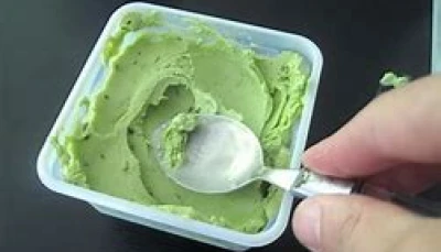 Glace à la pistache sans oeuf et sans gluten