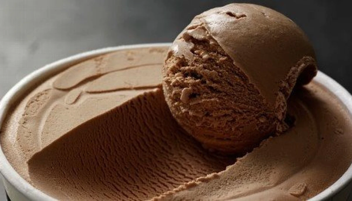 glace chocolat noir (sans sorbetière)