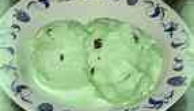 glace menthe frâiche sans sorbetière