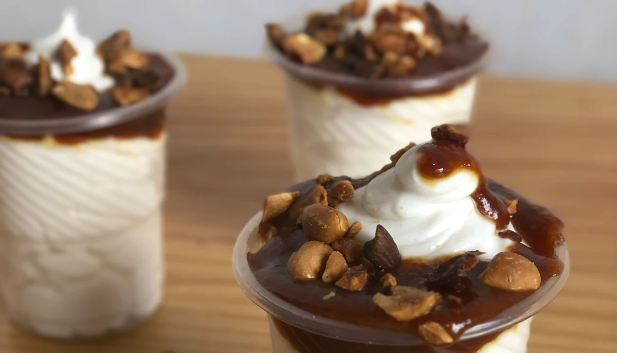 Glace Sundae caramel maison