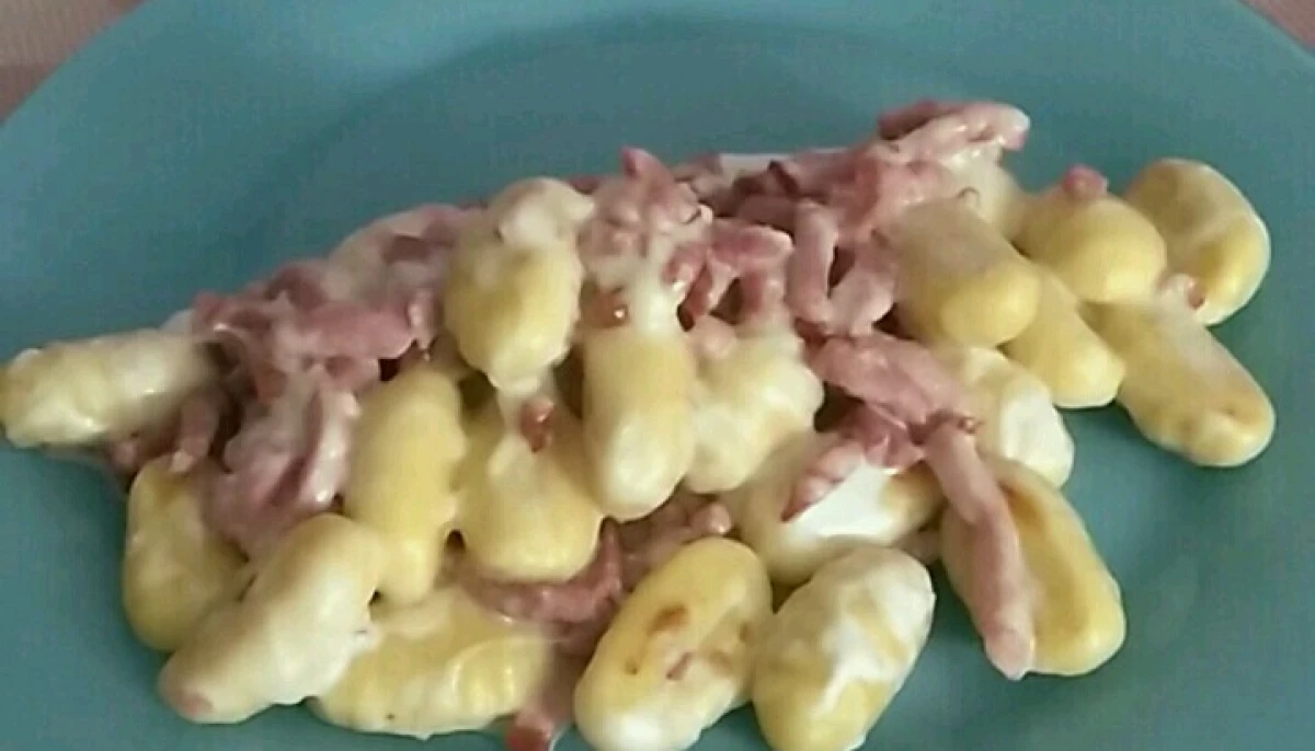 Gnocchis à la carbonara