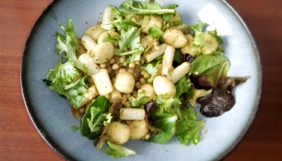 Gnocchis aux asperges