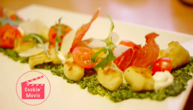 Gnocchis Roquette Chantilly Parmesan