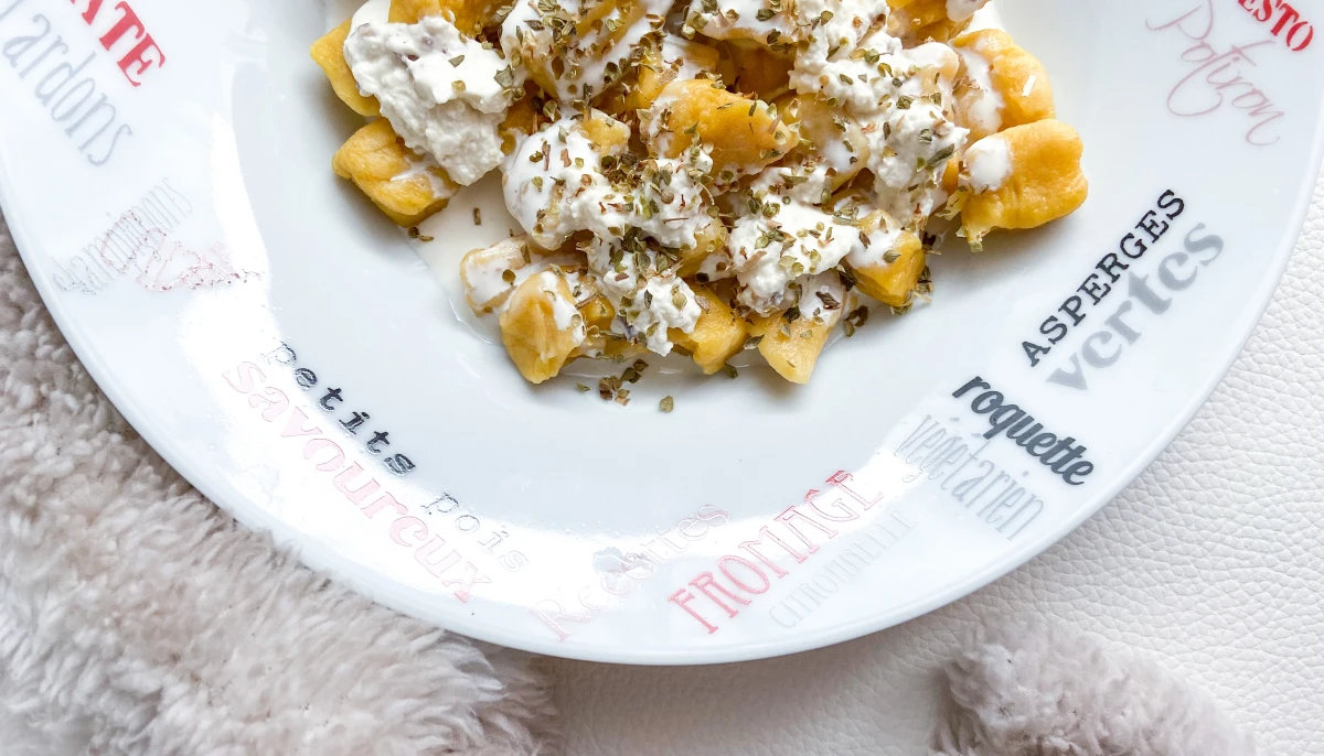 Gnocchis & sauce butternut Healthy