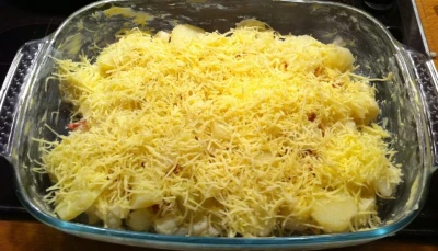 Gratin au chou fleur d'Aurélie