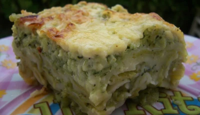 Gratin Courgette/Ravioles/Chèvre