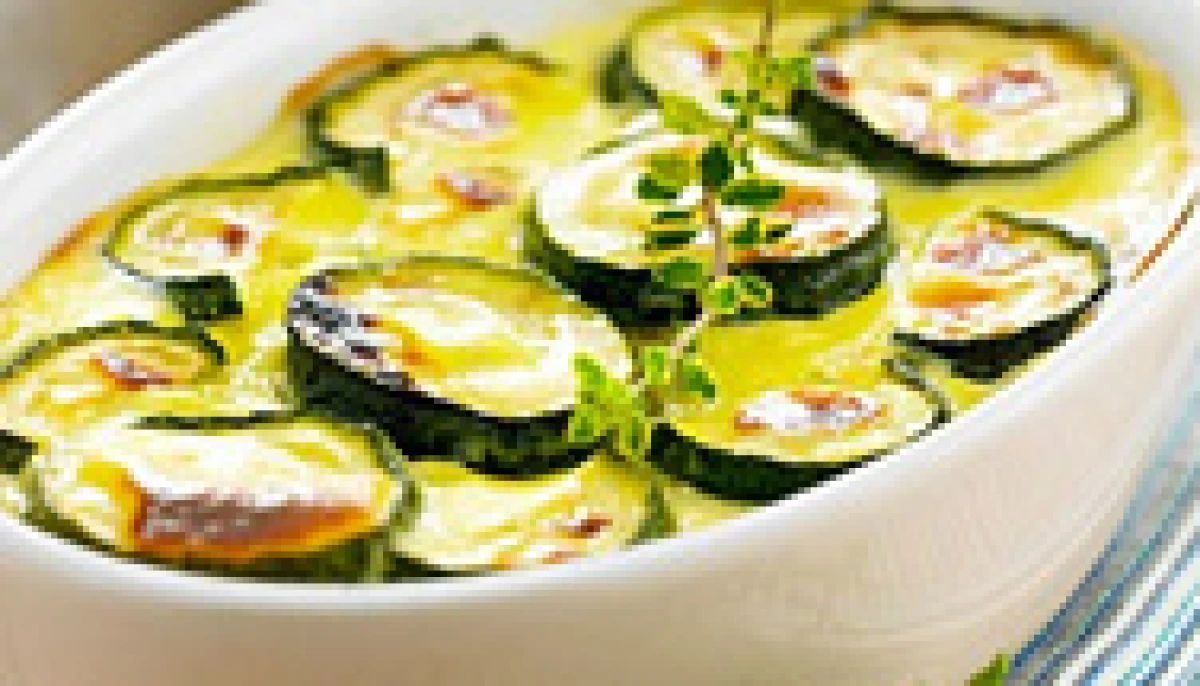Gratin courgettes tomates boeuf