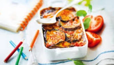 Gratin d'aubergines express