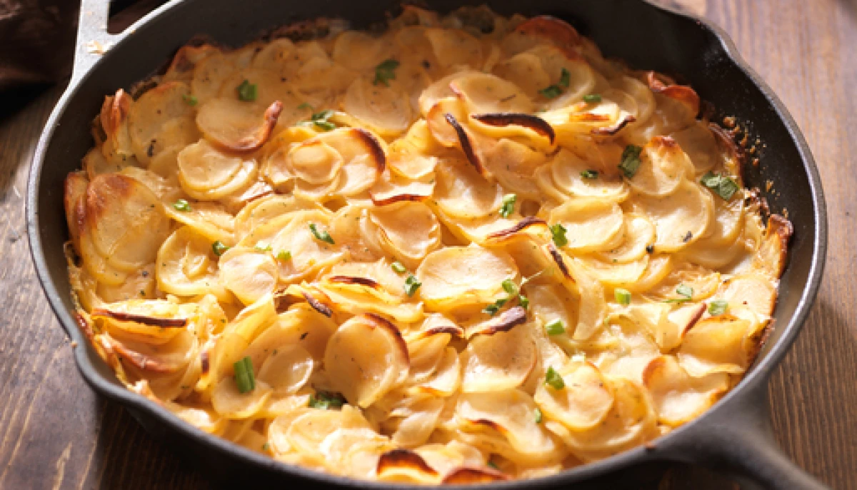 Gratin dauphinois express au micro-ondes