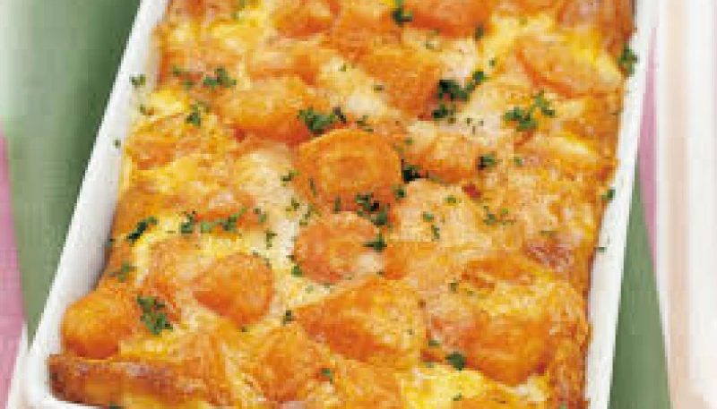 Gratin de carottes et Butternut