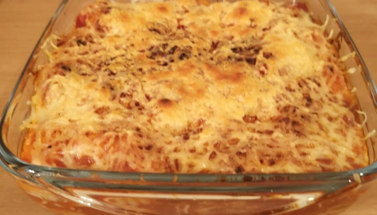 Gratin de gnocchi à la sauce tomate