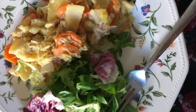 Gratin de légumes d'automne de maman